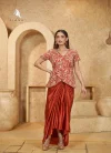 Label Fiana Pure Satin Heavy Designer Indo Western